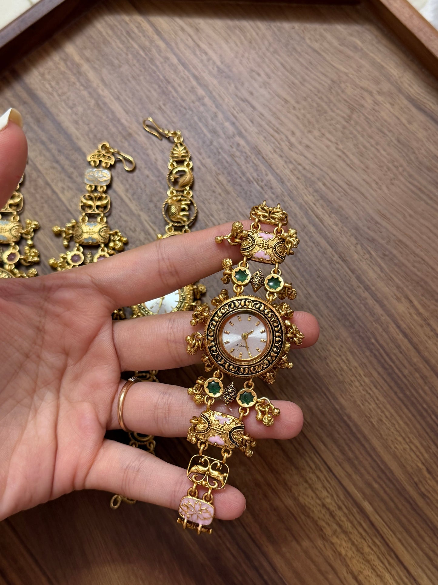 Kavya Antique Designer Watch Bracelet