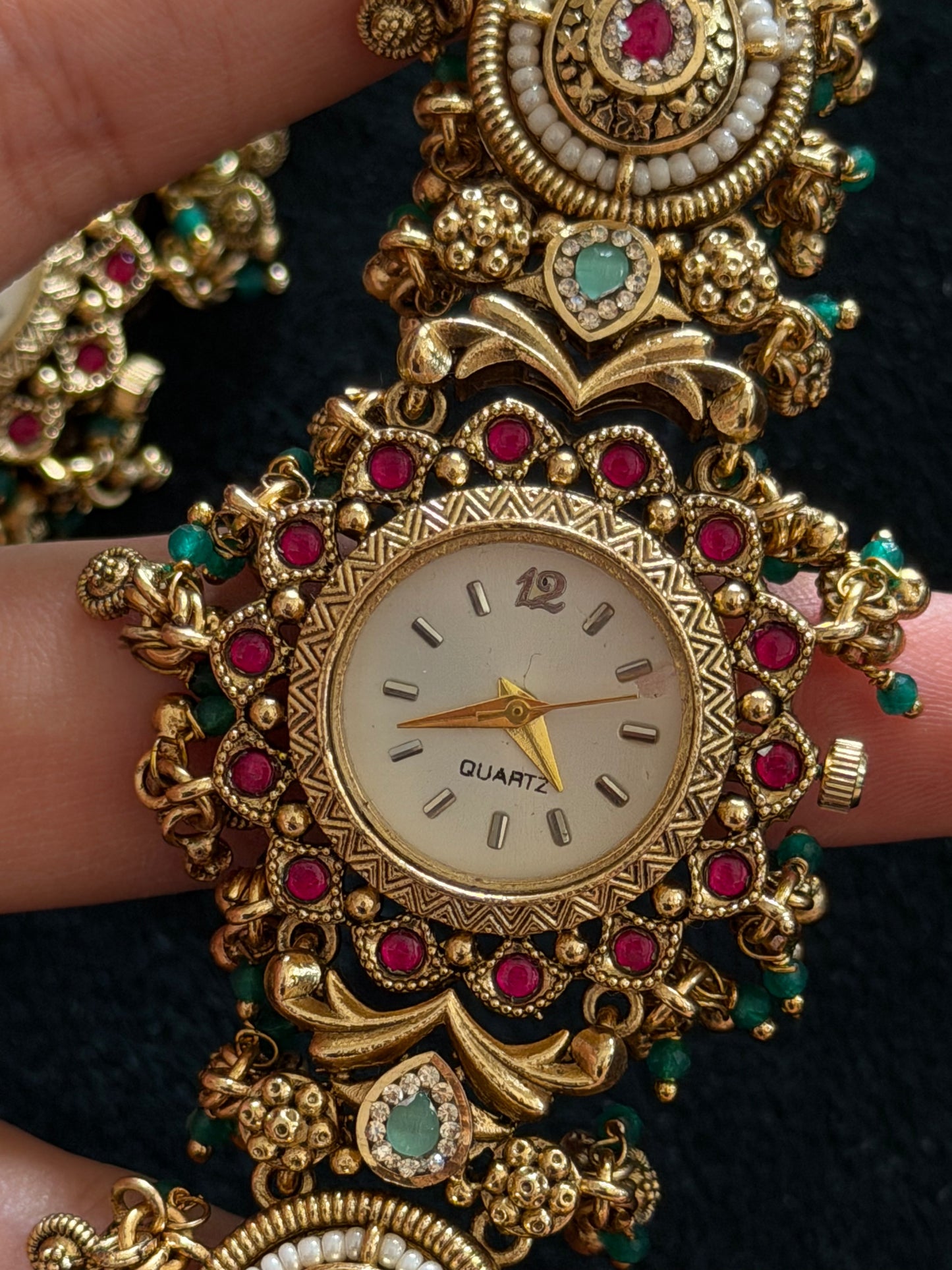 Vijaya Antique Designer Watch Bracelet
