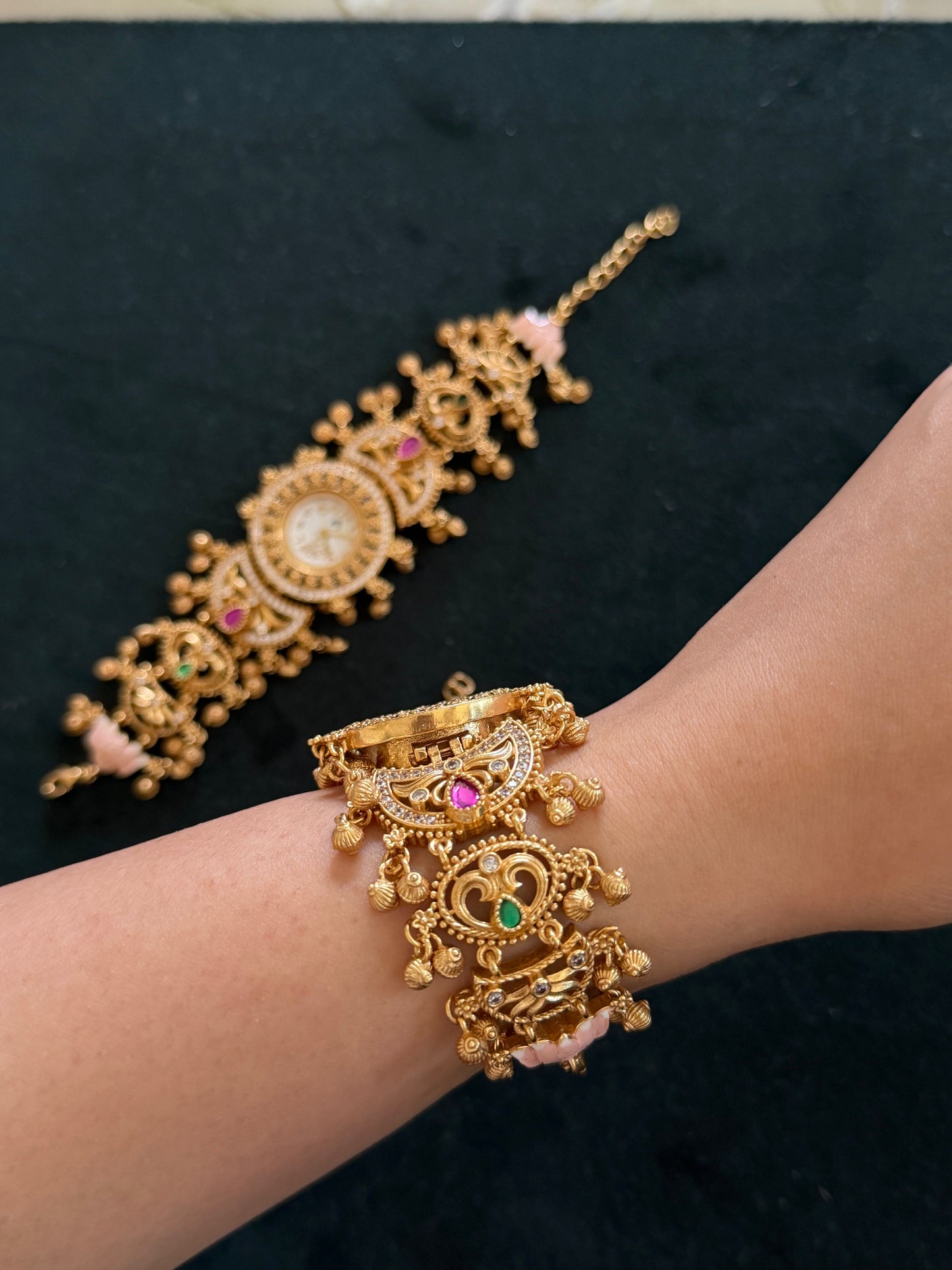 Aarohi Antique Designer Watch Bracelet