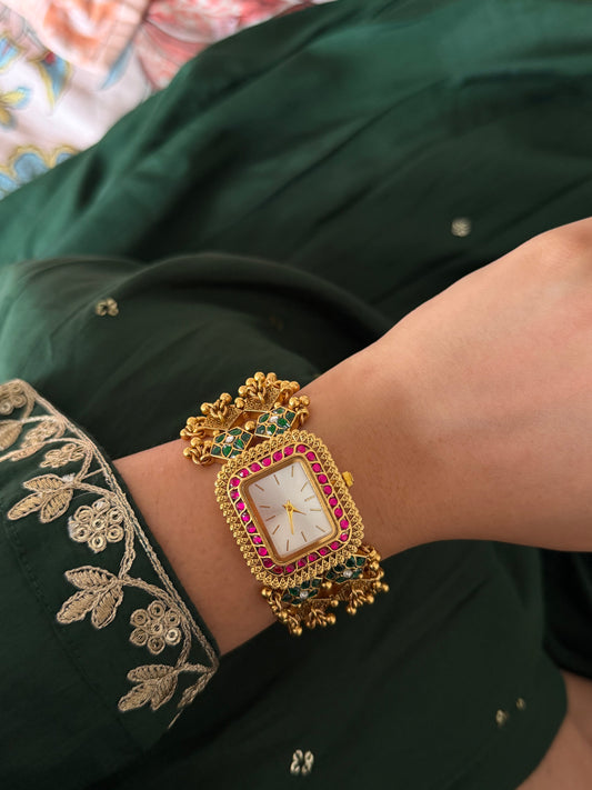 Dhara Antique Designer Watch Bracelet