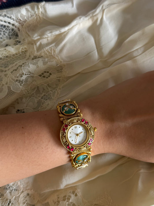 Phulkari Antique Designer Watch Bracelet