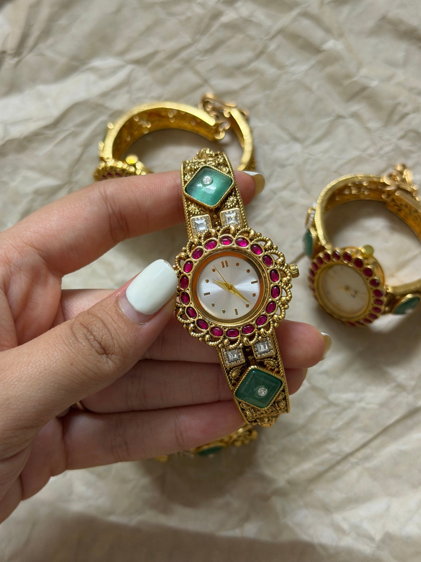 Payal Antique Designer Watch Bracelet