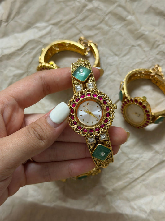 Payal Antique Designer Watch Bracelet