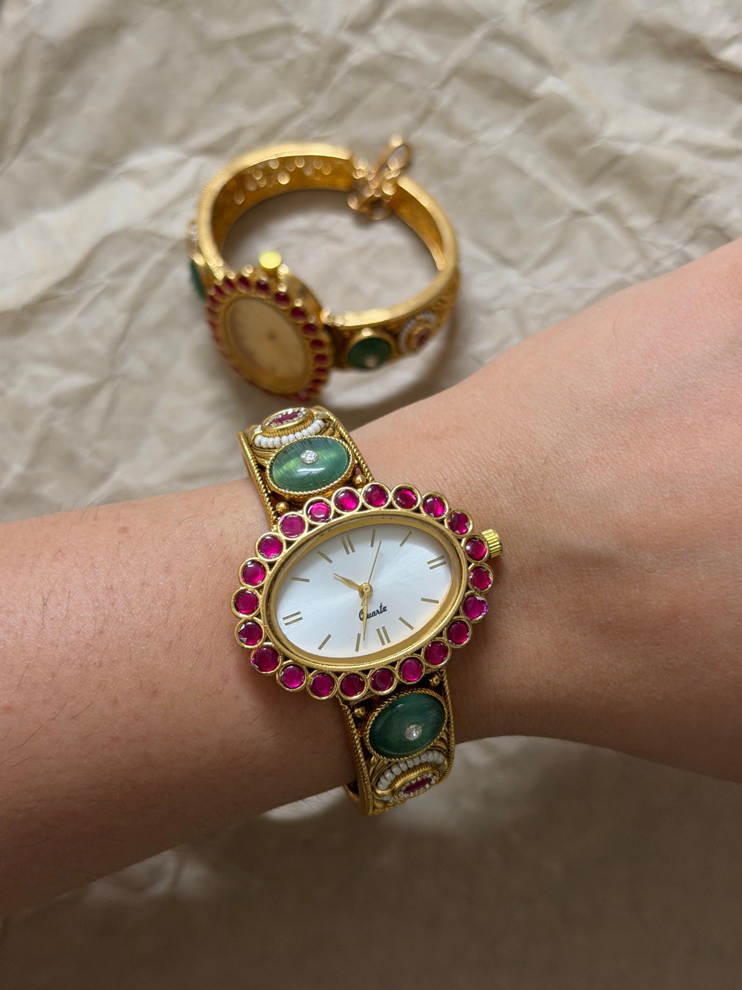 Aadhya Antique Designer Watch Bracelet