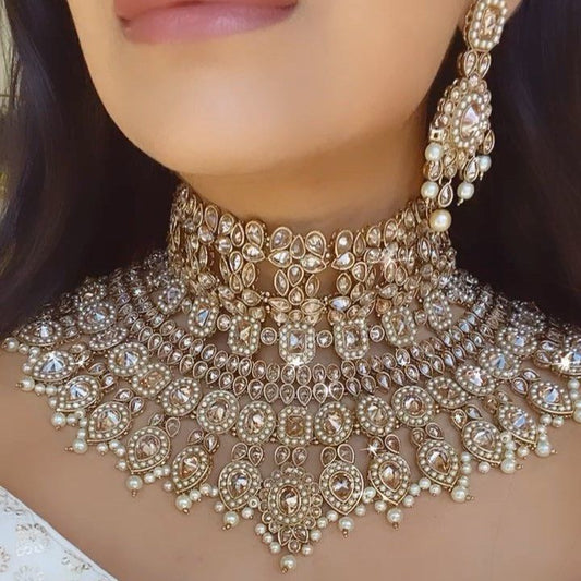 best bridal Traditional Jewellery Gold Plated Jewellery Set for Women