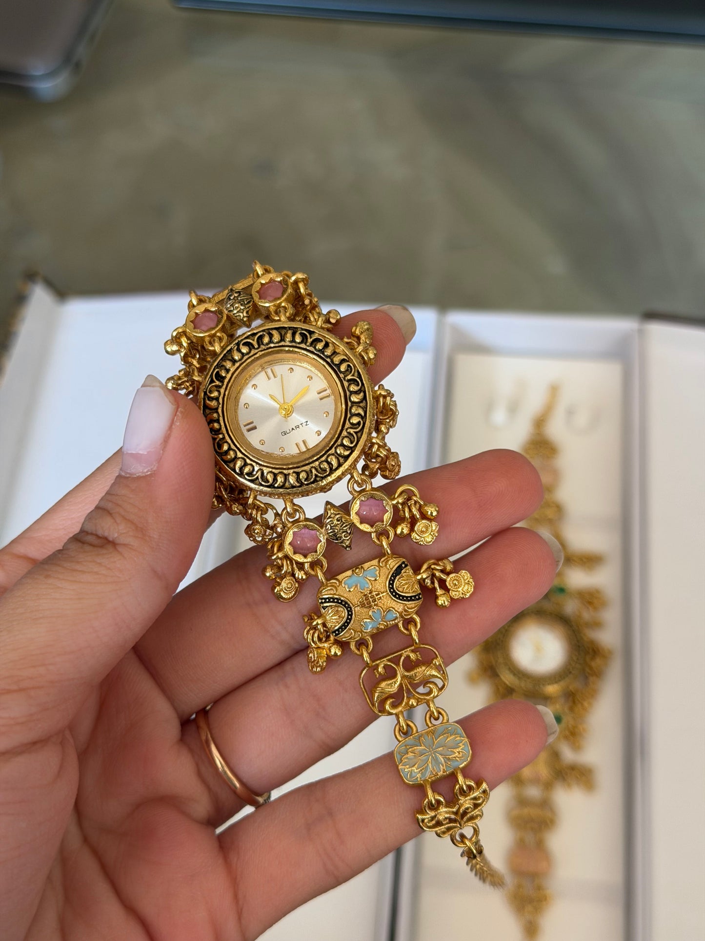 Kavya Antique Designer Watch Bracelet