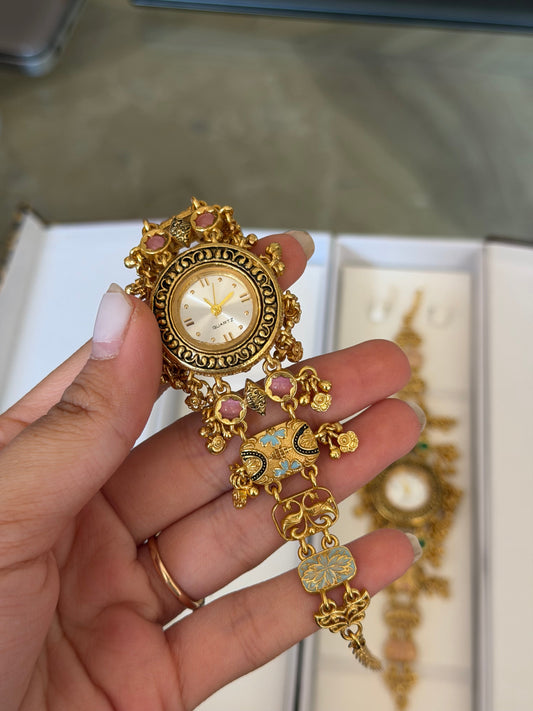 Kavya Antique Designer Watch Bracelet