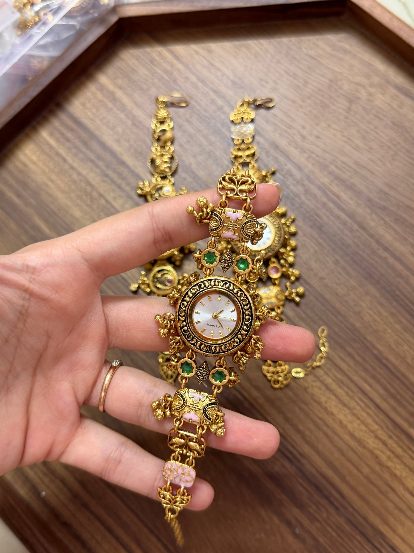 Kavya Antique Designer Watch Bracelet
