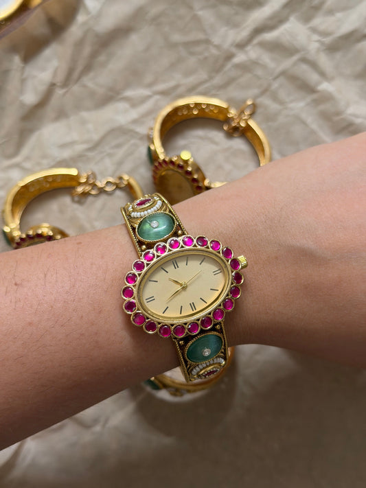 Aadhya Antique Designer Watch Bracelet