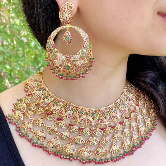 Handmade Traditional Jadau Jewellery in Gold and Silver