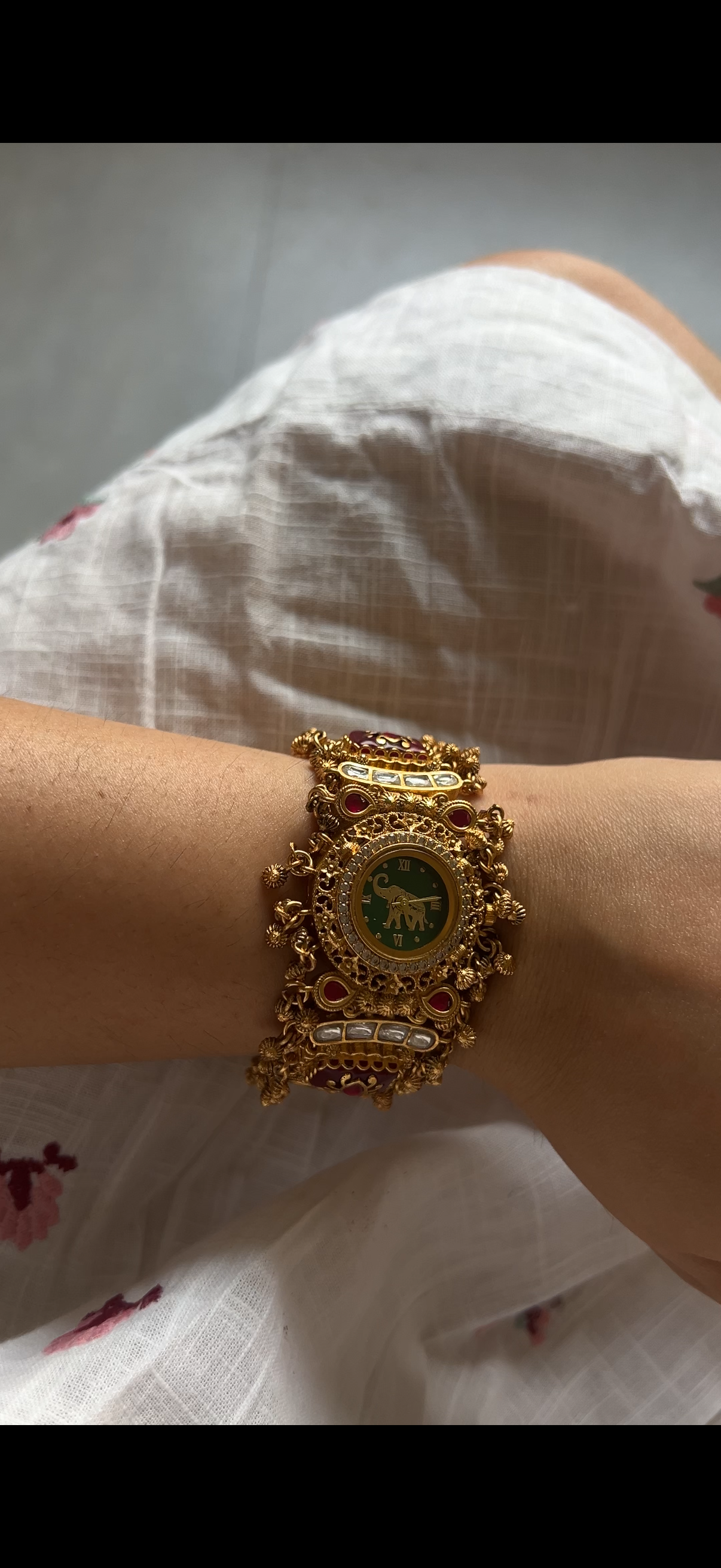 Ravya Antique Designer Watch Bracelet