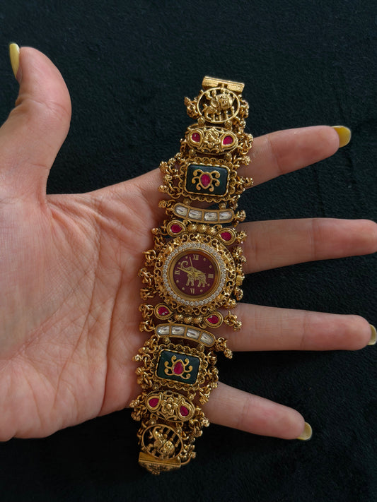 Asmita Antique Designer Watch Bracelet