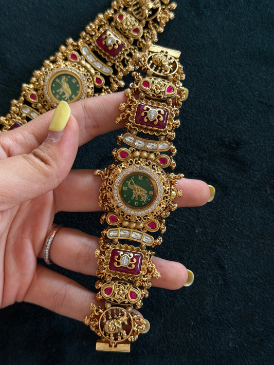 Ravya Antique Designer Watch Bracelet