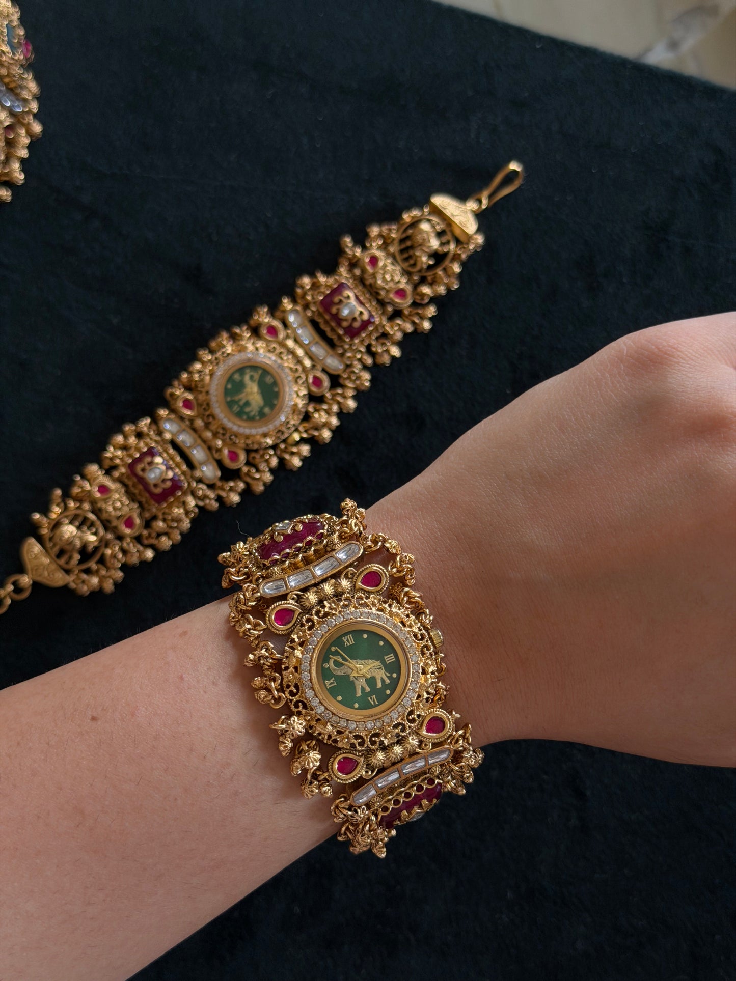 Ravya Antique Designer Watch Bracelet