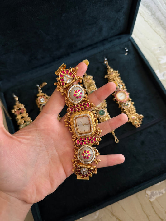 Nayab Antique Designer Watch Bracelet