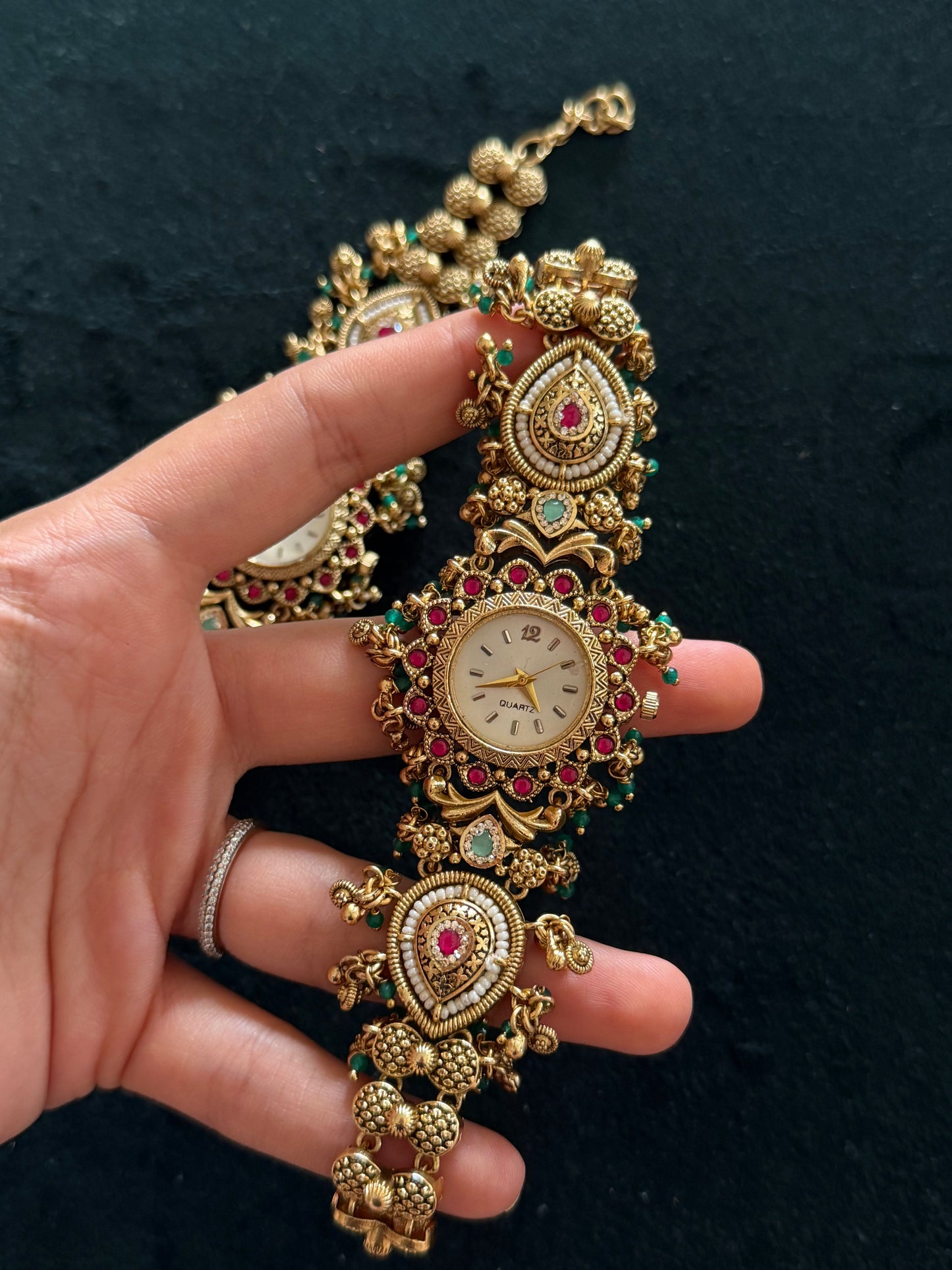 Vijaya Antique Designer Watch Bracelet
