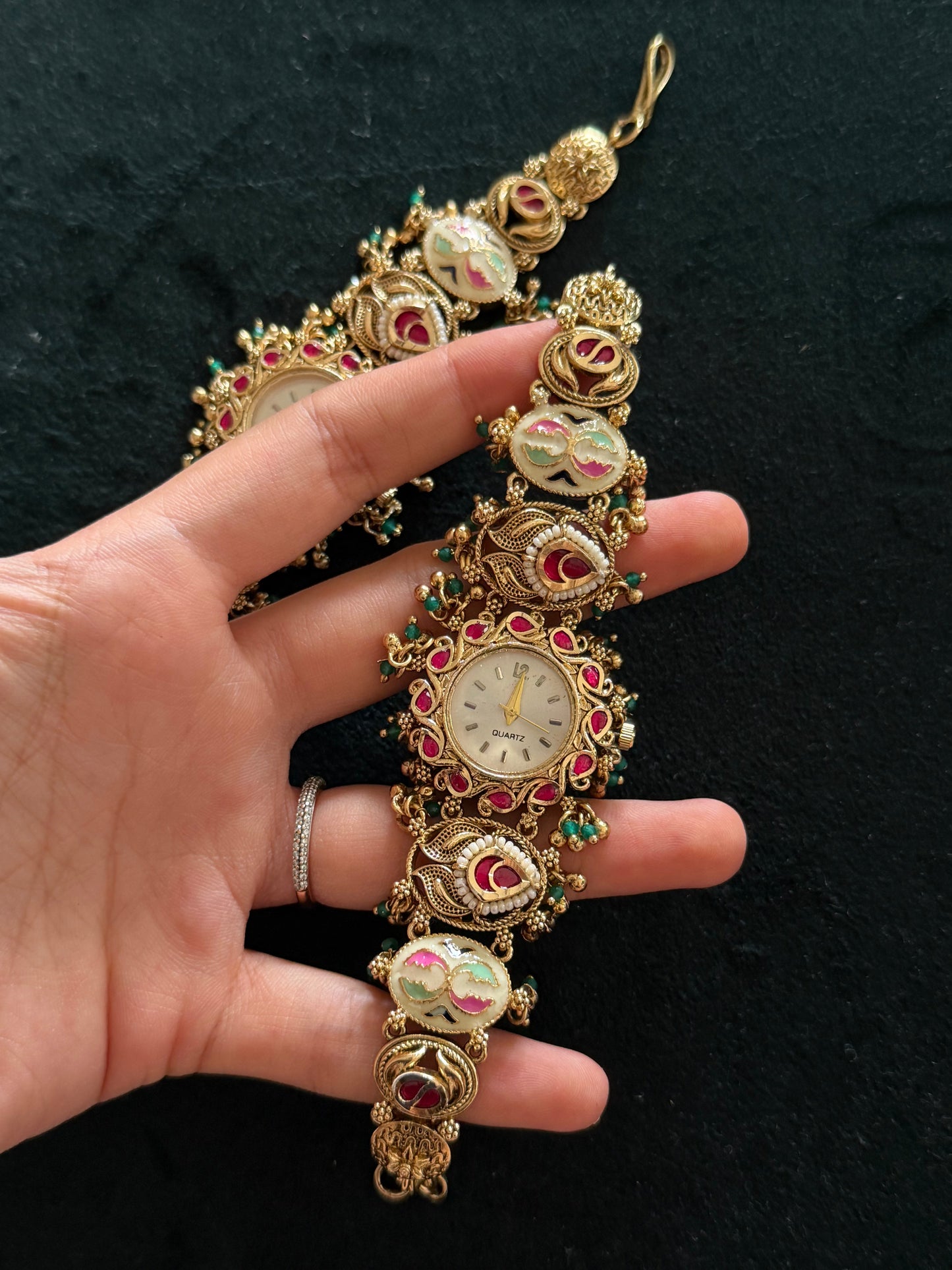 Jeevika Antique Designer Watch Bracelet