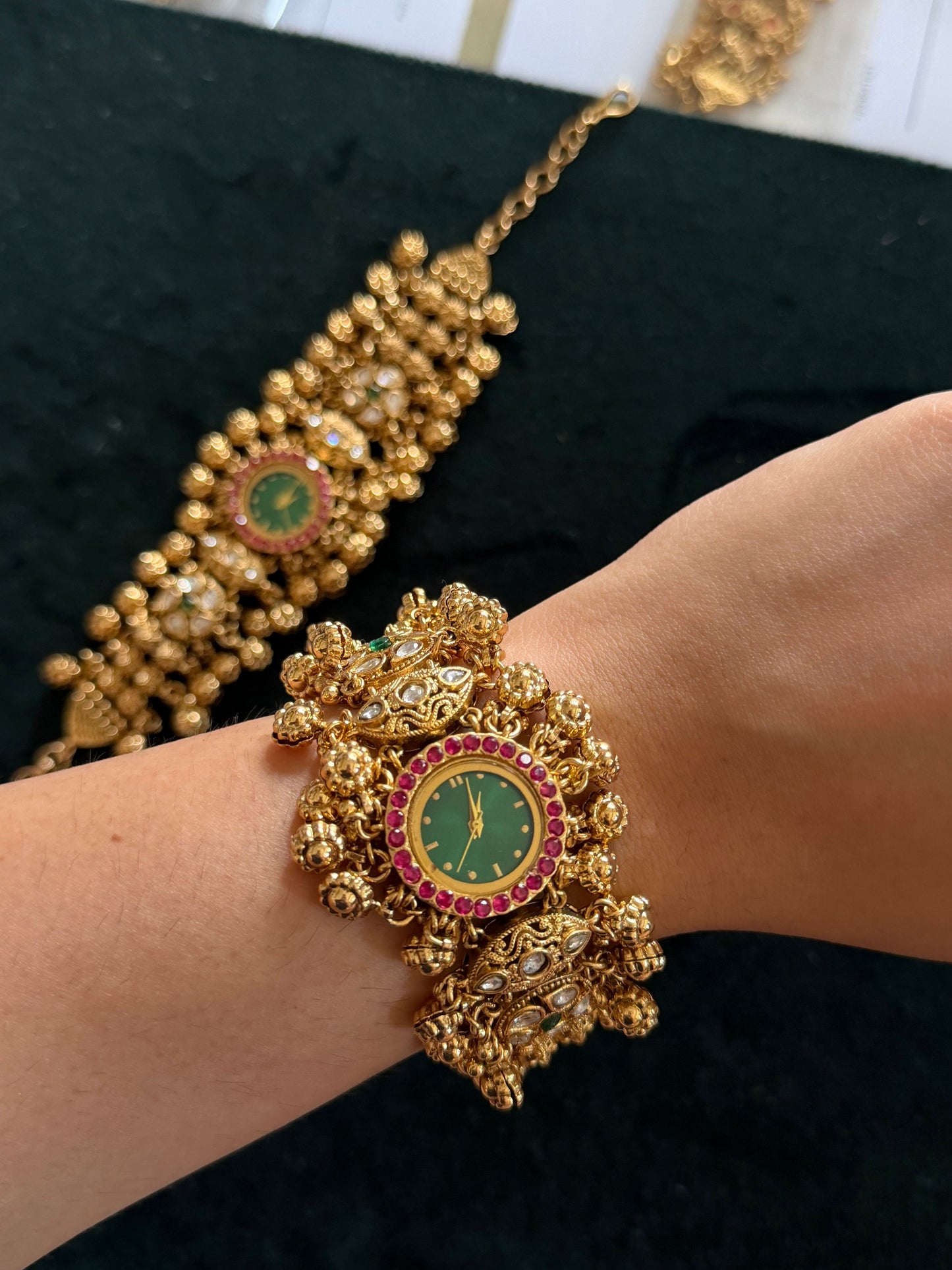 Ruhi Antique Designer Watch Bracelet