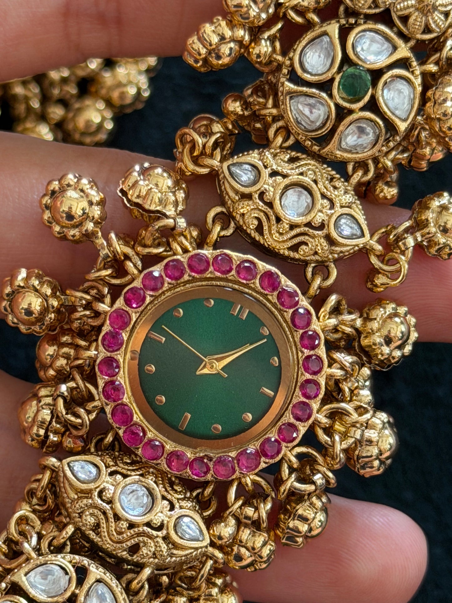 Ruhi Antique Designer Watch Bracelet