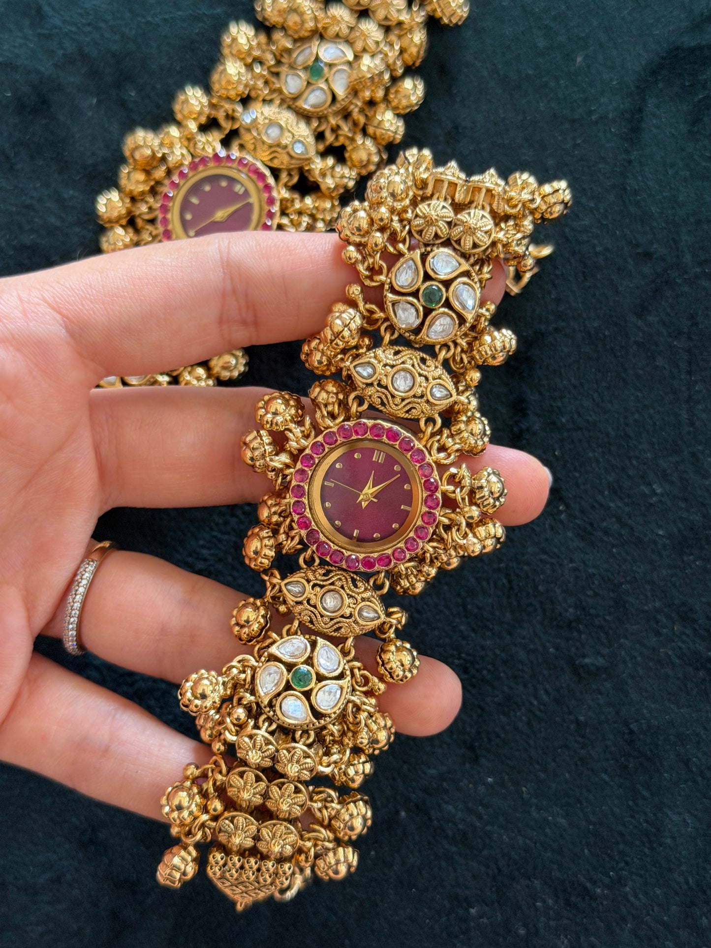 Ruhi Antique Designer Watch Bracelet