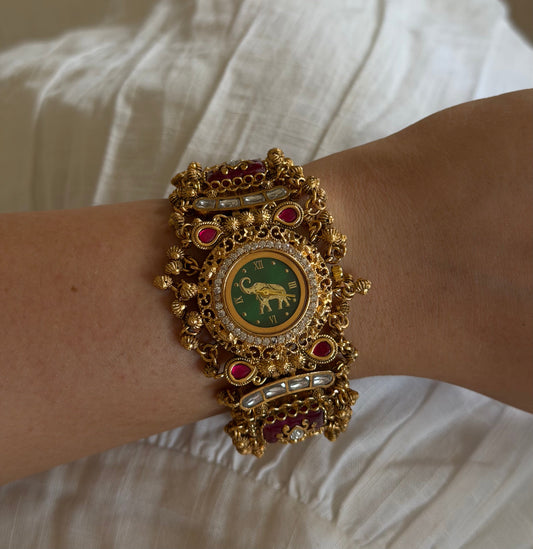 Ravya Antique Designer Watch Bracelet