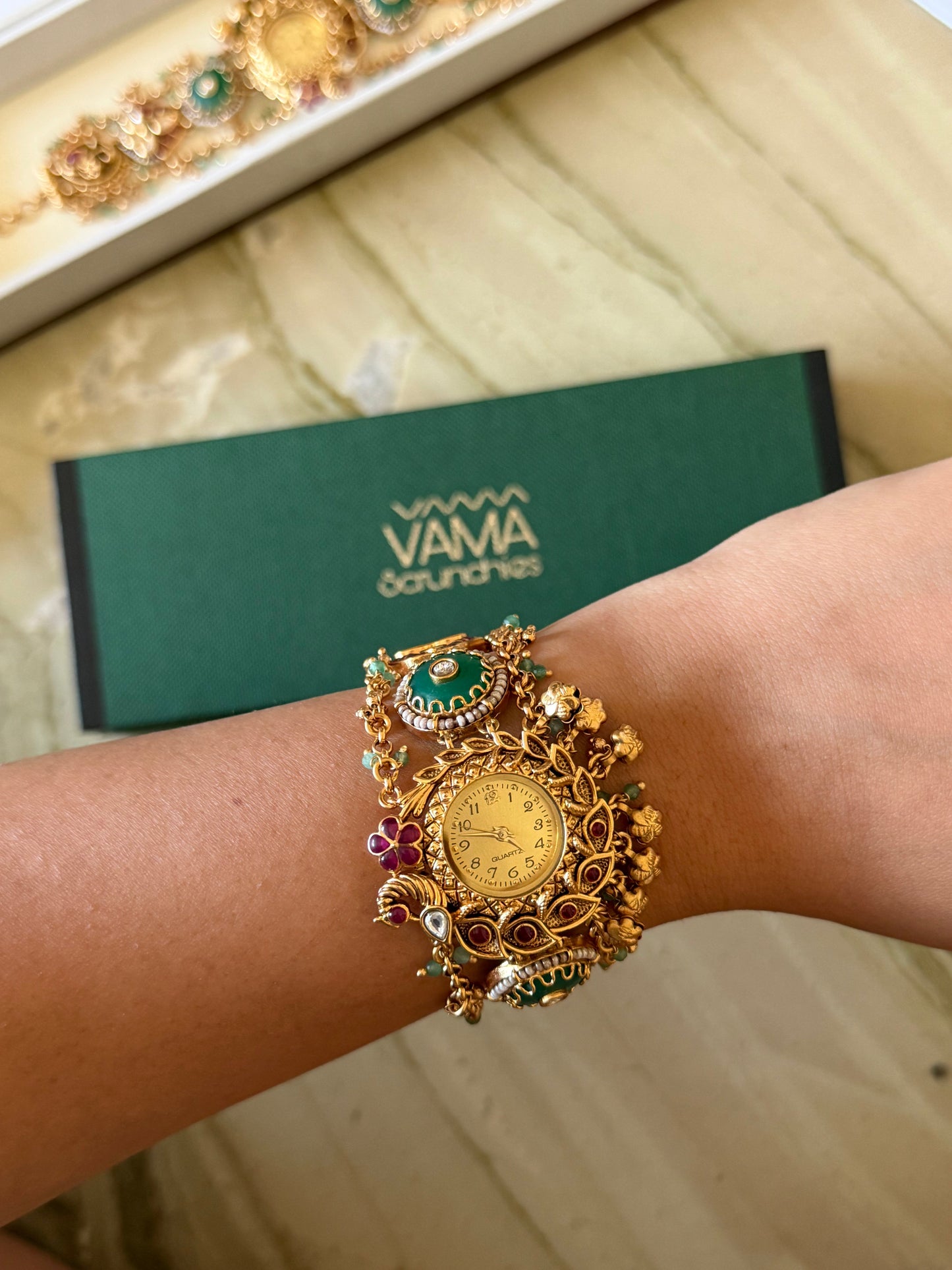 Navya Antique Designer Watch Bracelet