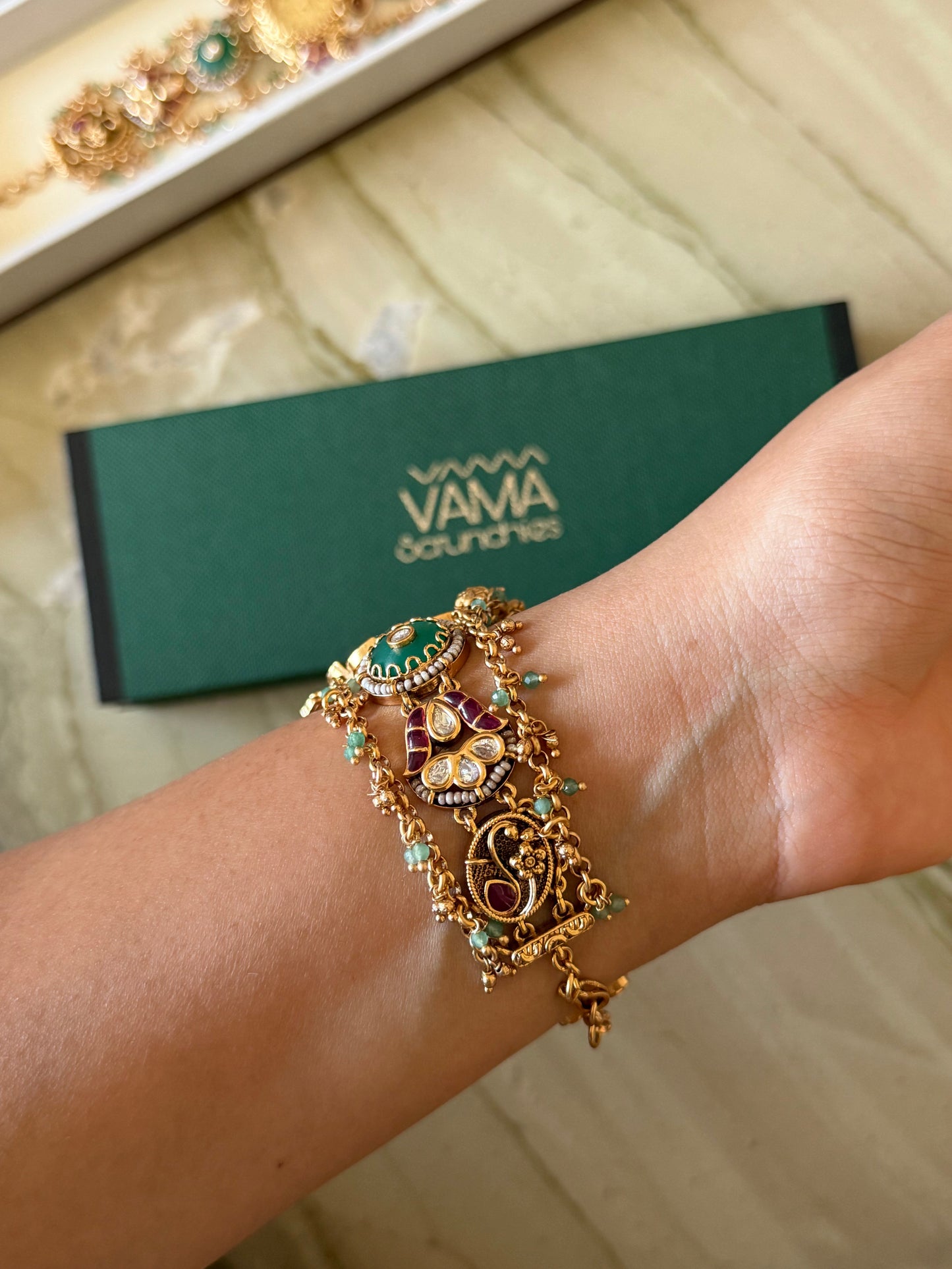 Navya Antique Designer Watch Bracelet