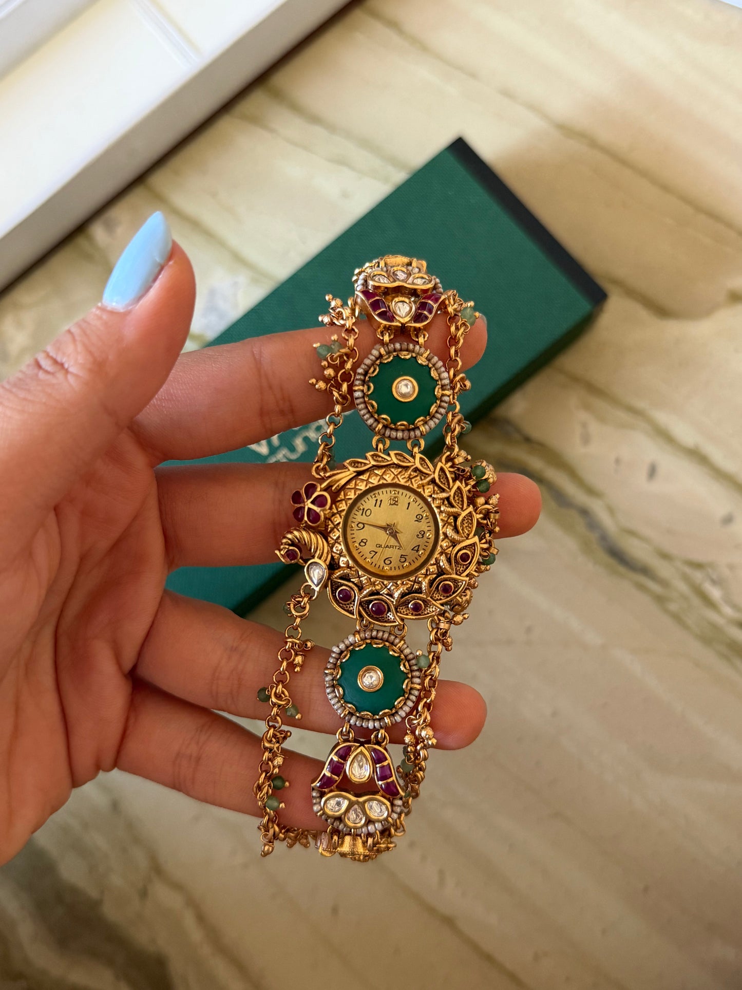 Navya Antique Designer Watch Bracelet