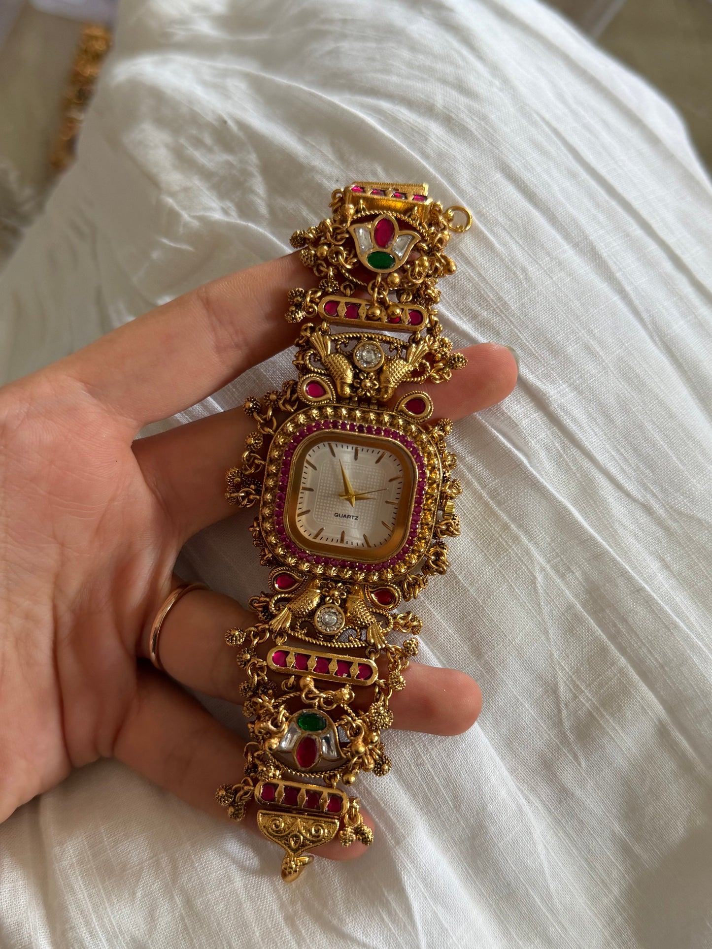 Sukanya Antique Designer Watch Bracelet