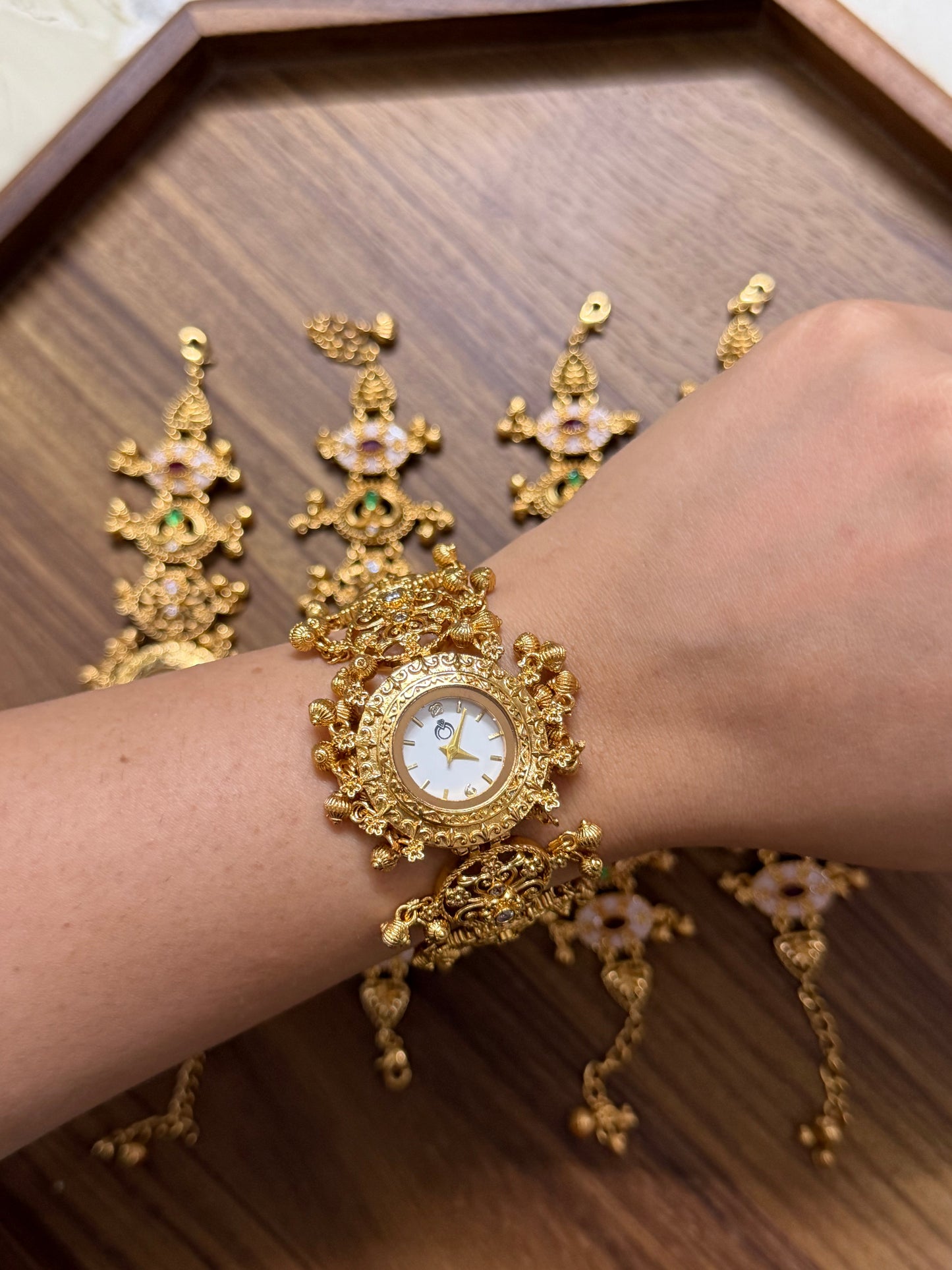 Madhu Antique Designer Watch Bracelet