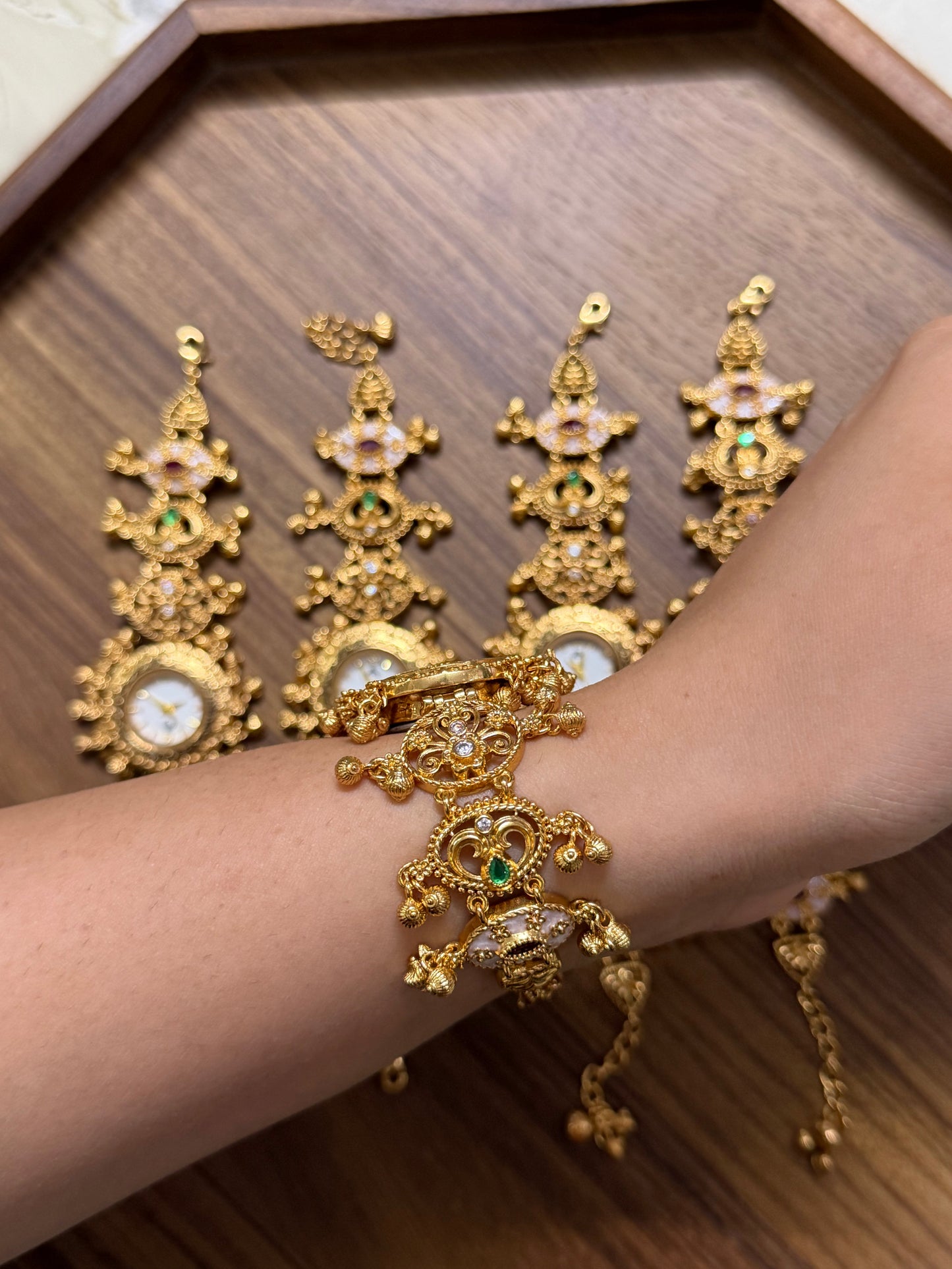 Madhu Antique Designer Watch Bracelet