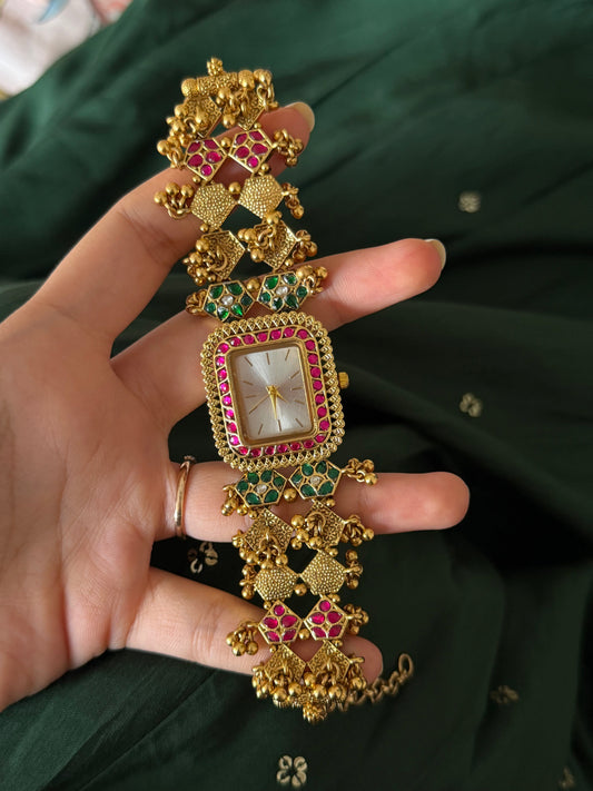 Dhara Antique Designer Watch Bracelet