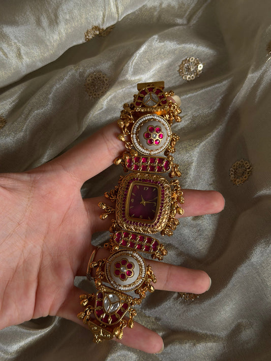Saanjh Antique Designer Watch Bracelet
