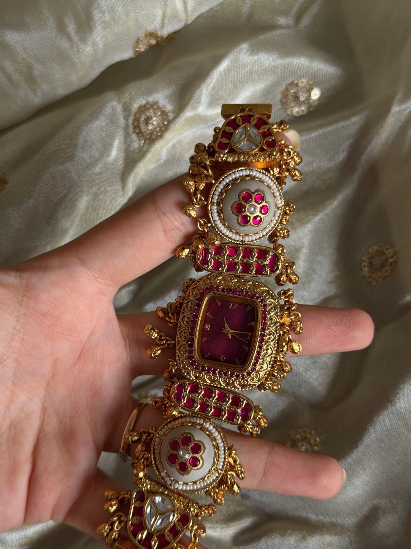 Saanjh Antique Designer Watch Bracelet