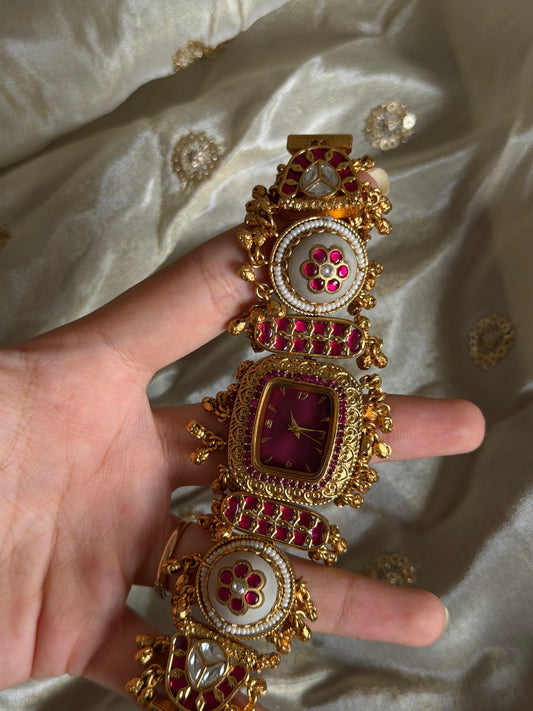 Saanjh Antique Designer Watch Bracelet