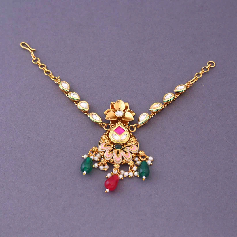 Multicolor Githalya Bridal Jewellery Set