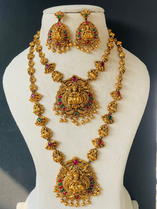 Multi Stone Godess Bridal Combo Set