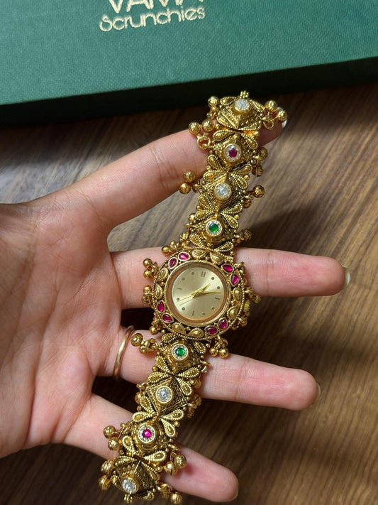 Pragya Antique Designer Watch Bracelet